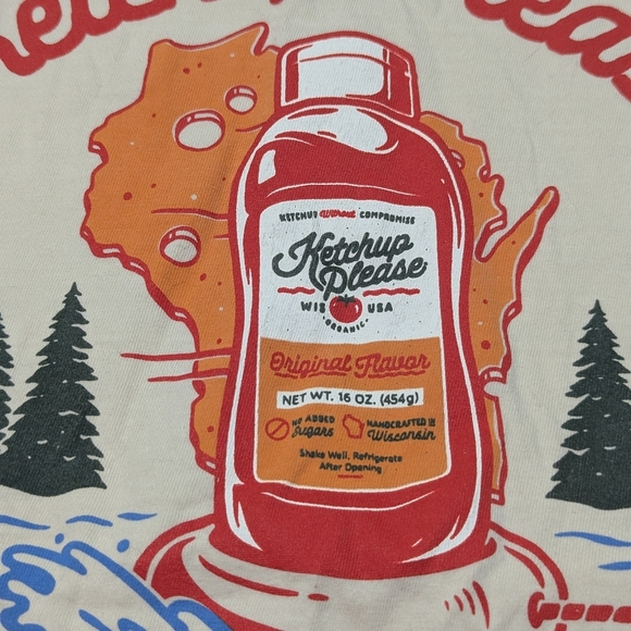 Ketchup please medium short sleeve shirt (p1) - Picture 3 of 4